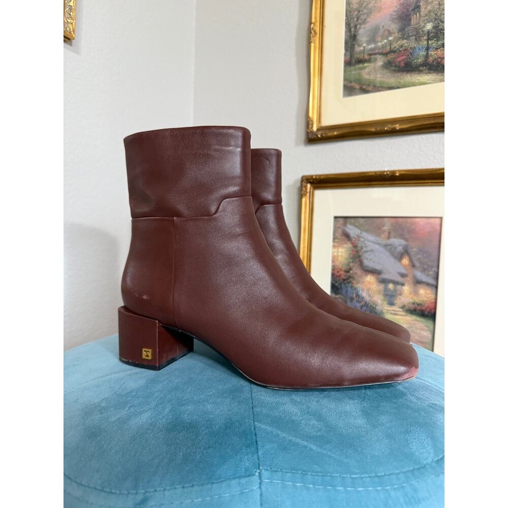Brown Sarto Leather Heeled Boots